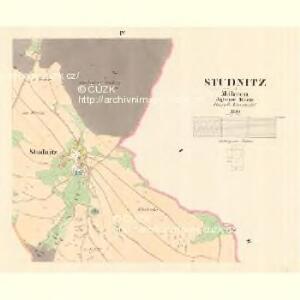 Studnitz - m2934-1-003 - Kaiserpflichtexemplar der Landkarten des stabilen Katasters