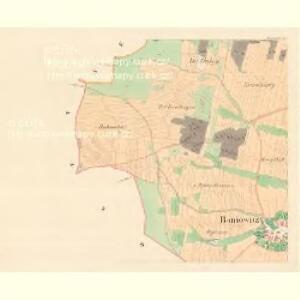 Baniowitz - m0032-1-002 - Kaiserpflichtexemplar der Landkarten des stabilen Katasters