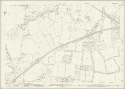 Surrey XXII.16 (includes: Ash and Normandy; Seale) - 25 Inch Map