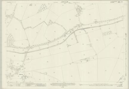 Gloucestershire LVIII.7 (includes: Ashley; Cherington; Crudwell; Rodmarton) - 25 Inch Map
