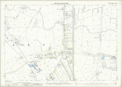 Surrey XXXIV.16 (includes: Horley) - 25 Inch Map
