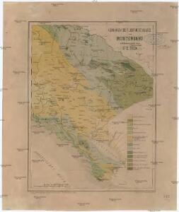 Geologische Übersichtskarte von Montenegro