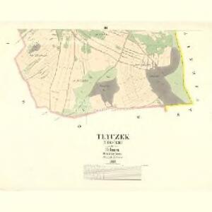Teyczek (Tegček) - c8139-1-002 - Kaiserpflichtexemplar der Landkarten des stabilen Katasters