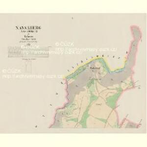 Nassaberg (Nasawrch) - c4964-1-001 - Kaiserpflichtexemplar der Landkarten des stabilen Katasters