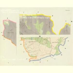 Miroditz - c4702-1-002 - Kaiserpflichtexemplar der Landkarten des stabilen Katasters