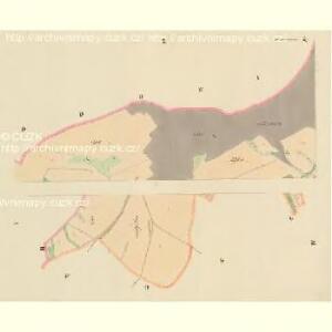 Draschen (Dražen) - c1514-1-001 - Kaiserpflichtexemplar der Landkarten des stabilen Katasters