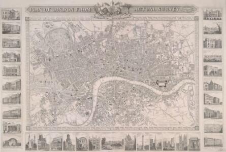 PLAN OF LONDON FROM AN ACTUAL SURVEY 243
