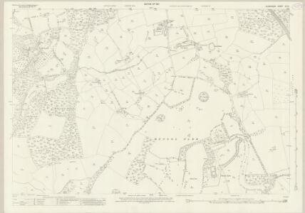 Glamorgan XLII.5 (includes: Llantrisant; Pendeulwyn; Welsh St Donats) - 25 Inch Map