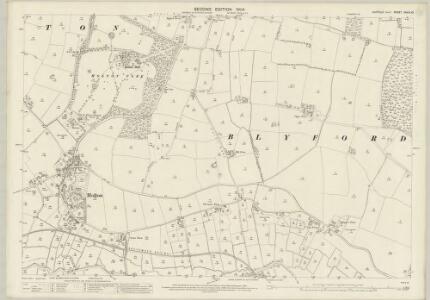 Suffolk XXVIII.10 (includes: Blyford; Holton; Sotherton; Wenhaston) - 25 Inch Map