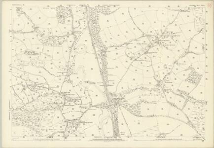 Devon XXXI.15 (includes: Ashreigney; Burrington; Chumleigh) - 25 Inch Map