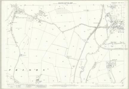 Warwickshire XLIII.9 (includes: Bidford on Avon; Salford Priors; Wixford) - 25 Inch Map