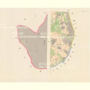 Ullersgrün - c5423-1-003 - Kaiserpflichtexemplar der Landkarten des stabilen Katasters