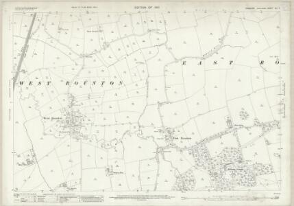 Yorkshire XLI.7 (includes: East Rounton; West Rounton) - 25 Inch Map
