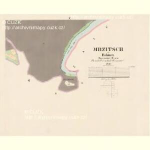 Mrzitsch - c4880-1-008 - Kaiserpflichtexemplar der Landkarten des stabilen Katasters