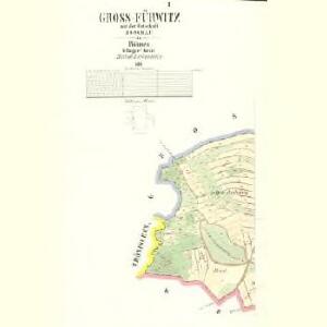 Gross-Fürwitz - c8829-1-001 - Kaiserpflichtexemplar der Landkarten des stabilen Katasters