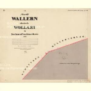 Wallern - c8752-1-001 - Kaiserpflichtexemplar der Landkarten des stabilen Katasters
