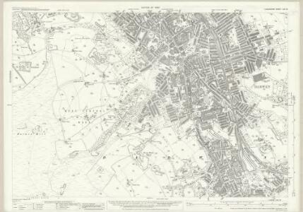 Lancashire LXX.16 (includes: Darwen) - 25 Inch Map