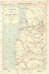 Carta do Sul de Angola compreendendo a regiao situada ao sul do paralello 14\00BA