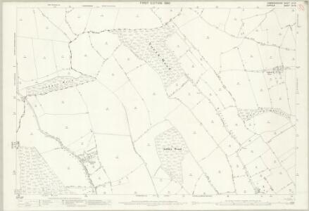 Suffolk LXI.10 (includes: Great Thurlow; Little Thurlow; West Wickham; West Wratting; Weston Colville; Withersfield) - 25 Inch Map