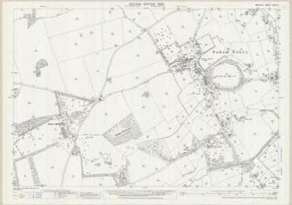Norfolk LXXII.9 (includes: Ashill; Saham Toney; Watton) - 25 Inch Map