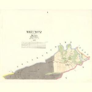 Tržebitz - c8031-1-001 - Kaiserpflichtexemplar der Landkarten des stabilen Katasters