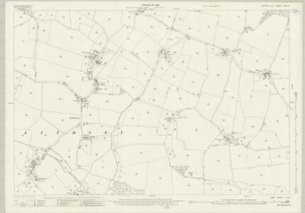 Suffolk LXXIII.8 (includes: Kersey; Lindsey; Monks Eleigh; Semer) - 25 Inch Map