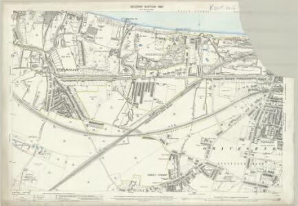 Kent X.6 (includes: Gravesend; Northfleet) - 25 Inch Map