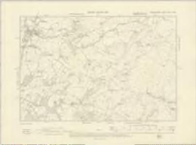 Radnorshire XXVIII.NW - OS Six-Inch Map