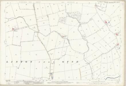 Yorkshire CXXXIX.14 (includes: Aldwark; Linton Upon Ouse; Newton Upon Ouse; Youlton) - 25 Inch Map