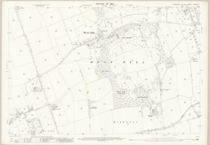 Yorkshire CCXXXIX.3 (includes: Haltemprice; Swanland) - 25 Inch Map