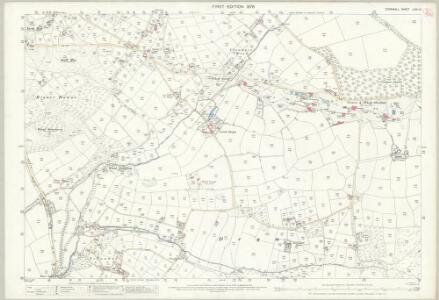 Cornwall LXIX.12 (includes: Breage; Crowan) - 25 Inch Map