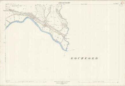 Shropshire LXXXIII.8 (includes: Boraston; Burford; Kington On Teme; Rochford; Tenbury) - 25 Inch Map