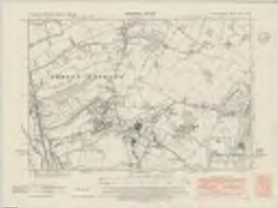 Hertfordshire XXXIX.NW - OS Six-Inch Map