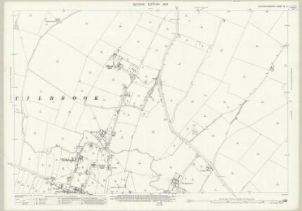 Huntingdonshire XX.3 (includes: Kimbolton; Tilbrook) - 25 Inch Map