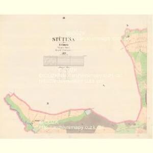 Stüttna - c7799-1-003 - Kaiserpflichtexemplar der Landkarten des stabilen Katasters