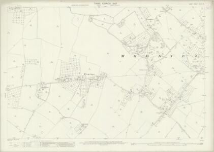 Kent XLVIII.5 (includes: Ash; Staple; Woodnesborough) - 25 Inch Map