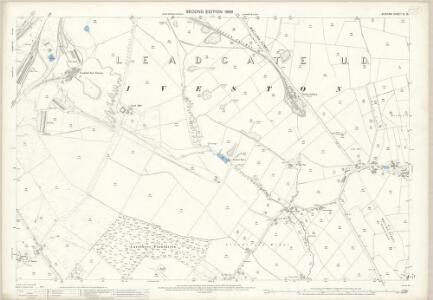 Durham XI.15 (includes: Consett) - 25 Inch Map