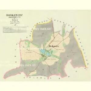Hoskowitz (Hoskowice) - c2252-1-001 - Kaiserpflichtexemplar der Landkarten des stabilen Katasters