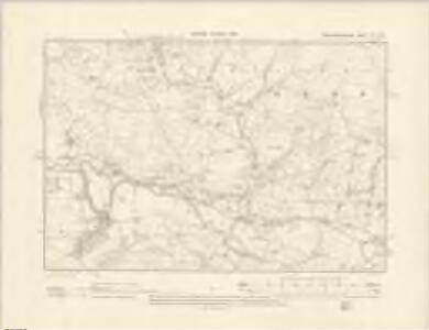 Montgomeryshire XIII.SW - OS Six-Inch Map