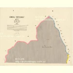 Gross Hirndorf - c3201-1-001 - Kaiserpflichtexemplar der Landkarten des stabilen Katasters