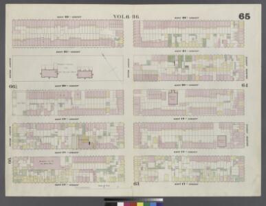 Plate 65: Map bounded by West 22nd Street, Eighth Avenue, West 17th Street, Tenth Avenue