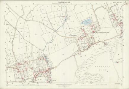 Wiltshire XLV.2 (includes: Bratton; Edington) - 25 Inch Map