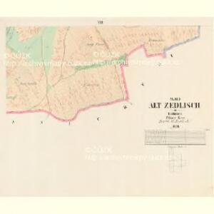 Alt Zedlisch - c7275-1-006 - Kaiserpflichtexemplar der Landkarten des stabilen Katasters