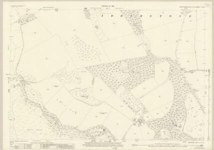 Northumberland (New Series) XVII.11 (includes: Adderstone; Chatton; Lucker; Warenton) - 25 Inch Map