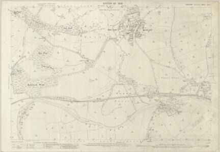Yorkshire CLIV.1 (includes: Clint; Killinghall; Nidd; Ripley) - 25 Inch Map