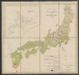 Vegetationsgebiete der Japanischen Inseln