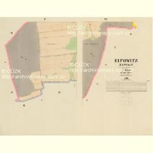 Eipowitz (Eypowic) - c1648-1-004 - Kaiserpflichtexemplar der Landkarten des stabilen Katasters