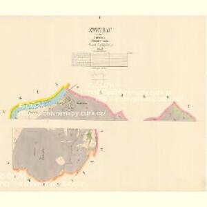 Zwetbau - c7592-1-001 - Kaiserpflichtexemplar der Landkarten des stabilen Katasters