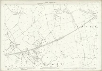 Gloucestershire XLVIII.8 (includes: Cam; Coaley; Frocester) - 25 Inch Map