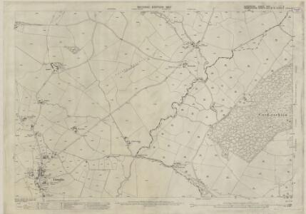 Shropshire XVIII.3 (includes: Llansilin; Oswestry Rural) - 25 Inch Map